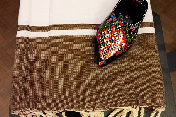 couleur Foutas tissage plat